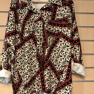 CHEMISE EN VELOURS CÔTELE