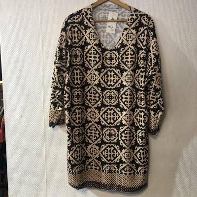 Tunique pull long à motifs