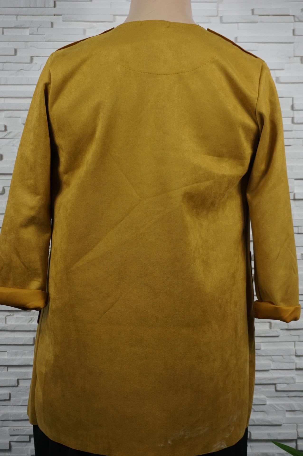 Veste 3/4 en suédine
