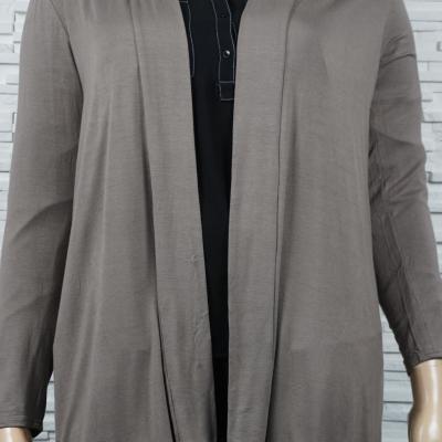 Gilet léger uni 3/4.