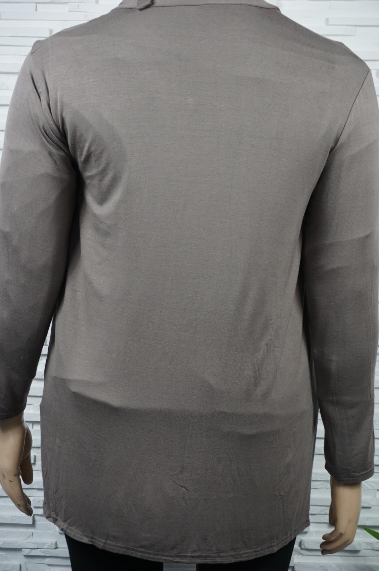 Gilet léger uni 3/4.