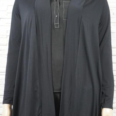 Gilet léger uni 3/4.