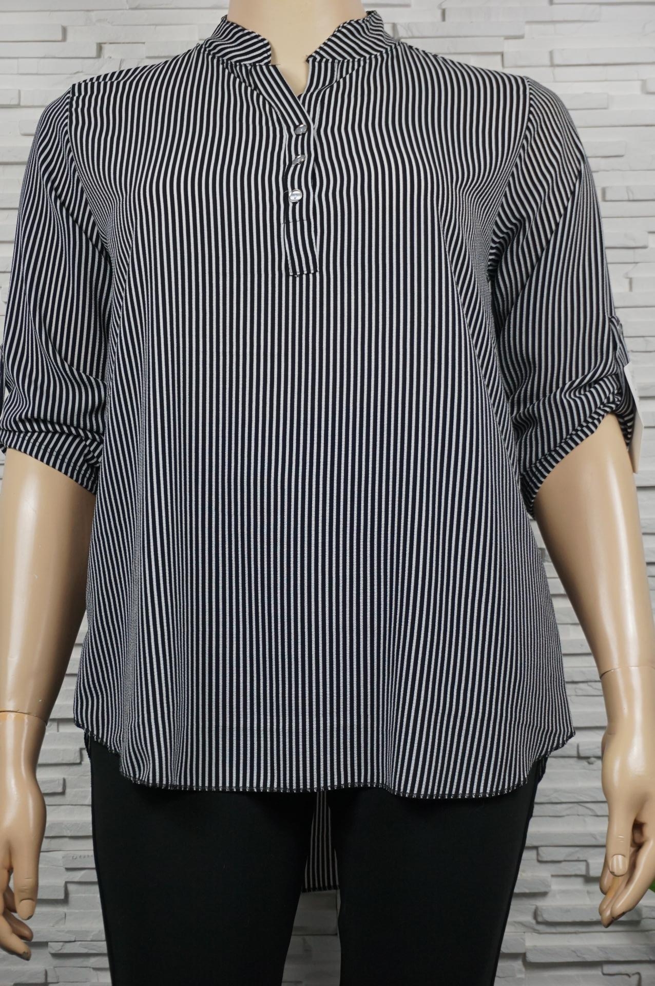 Chemise imprimé asymétrique