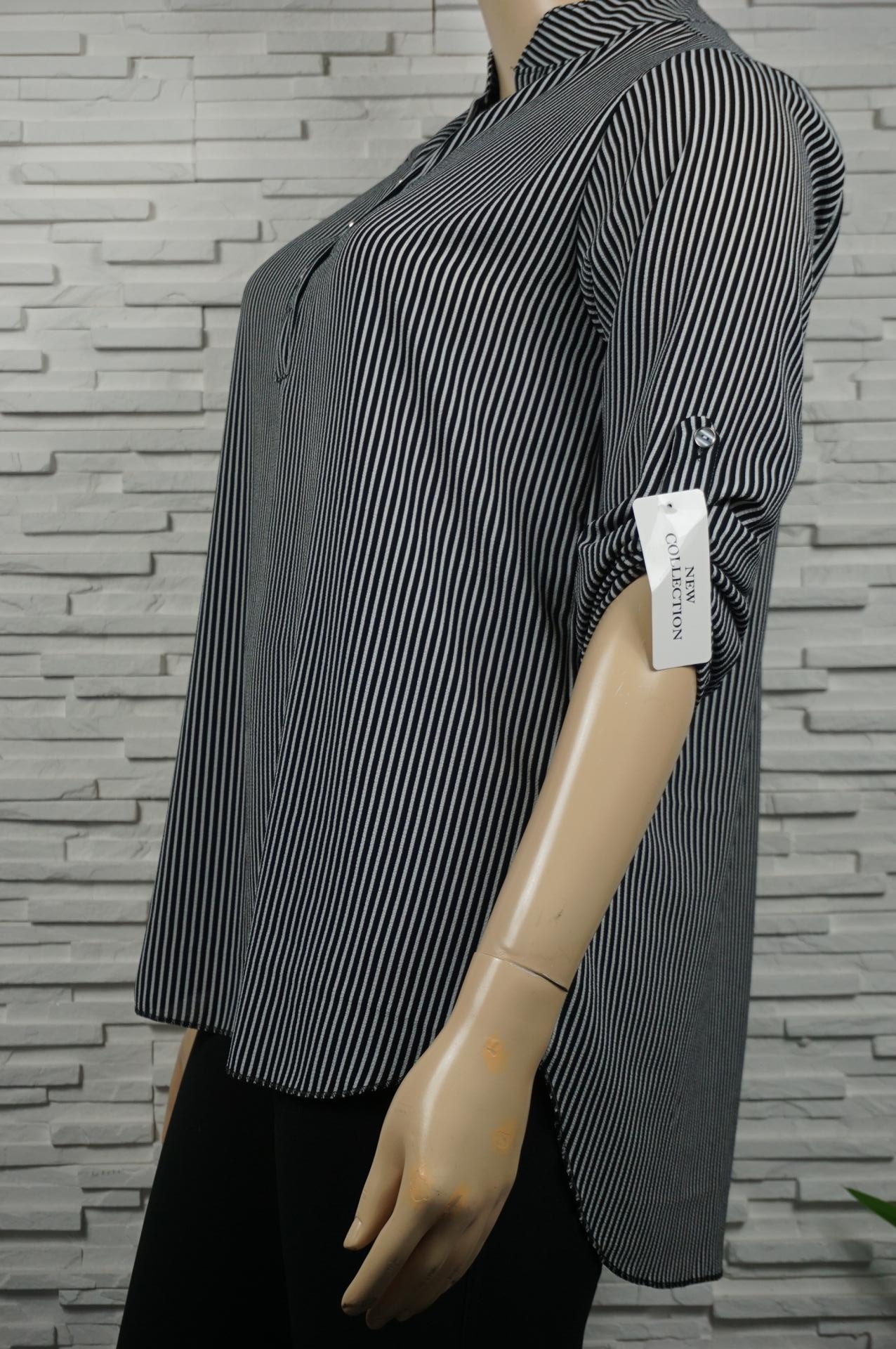 Chemise imprimé asymétrique