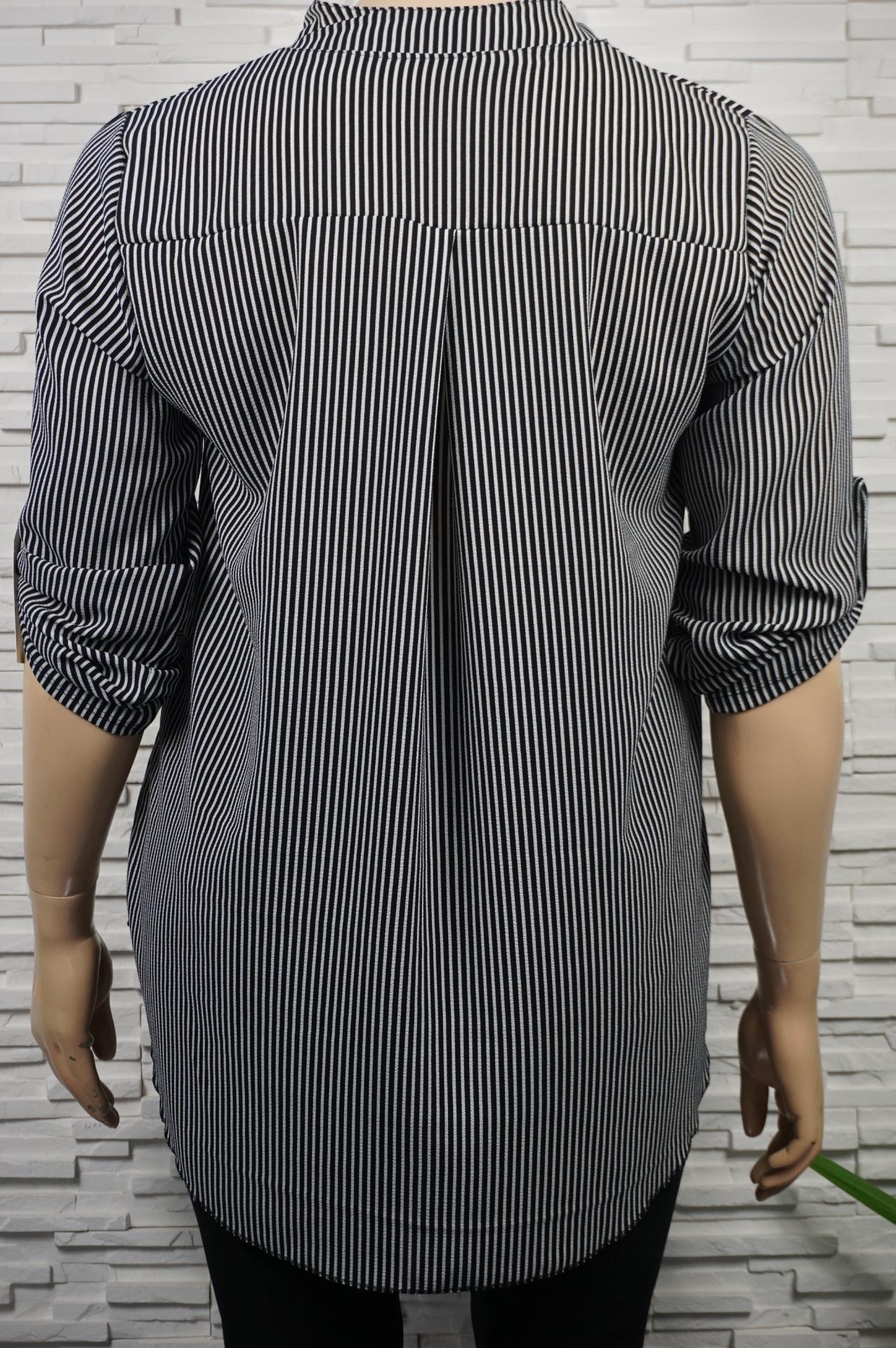 Chemise imprimé asymétrique