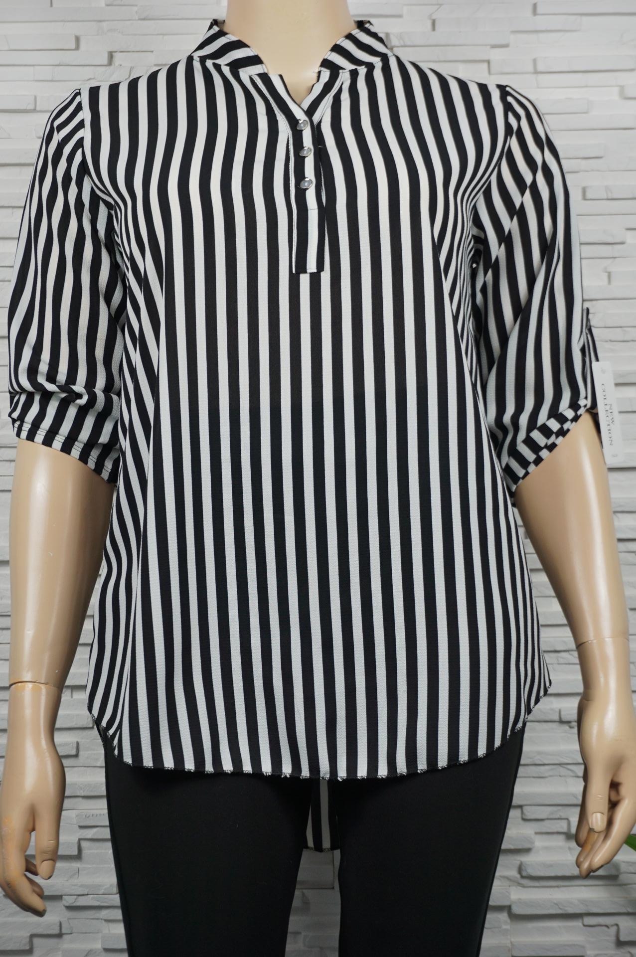 Chemise imprimé asymétrique