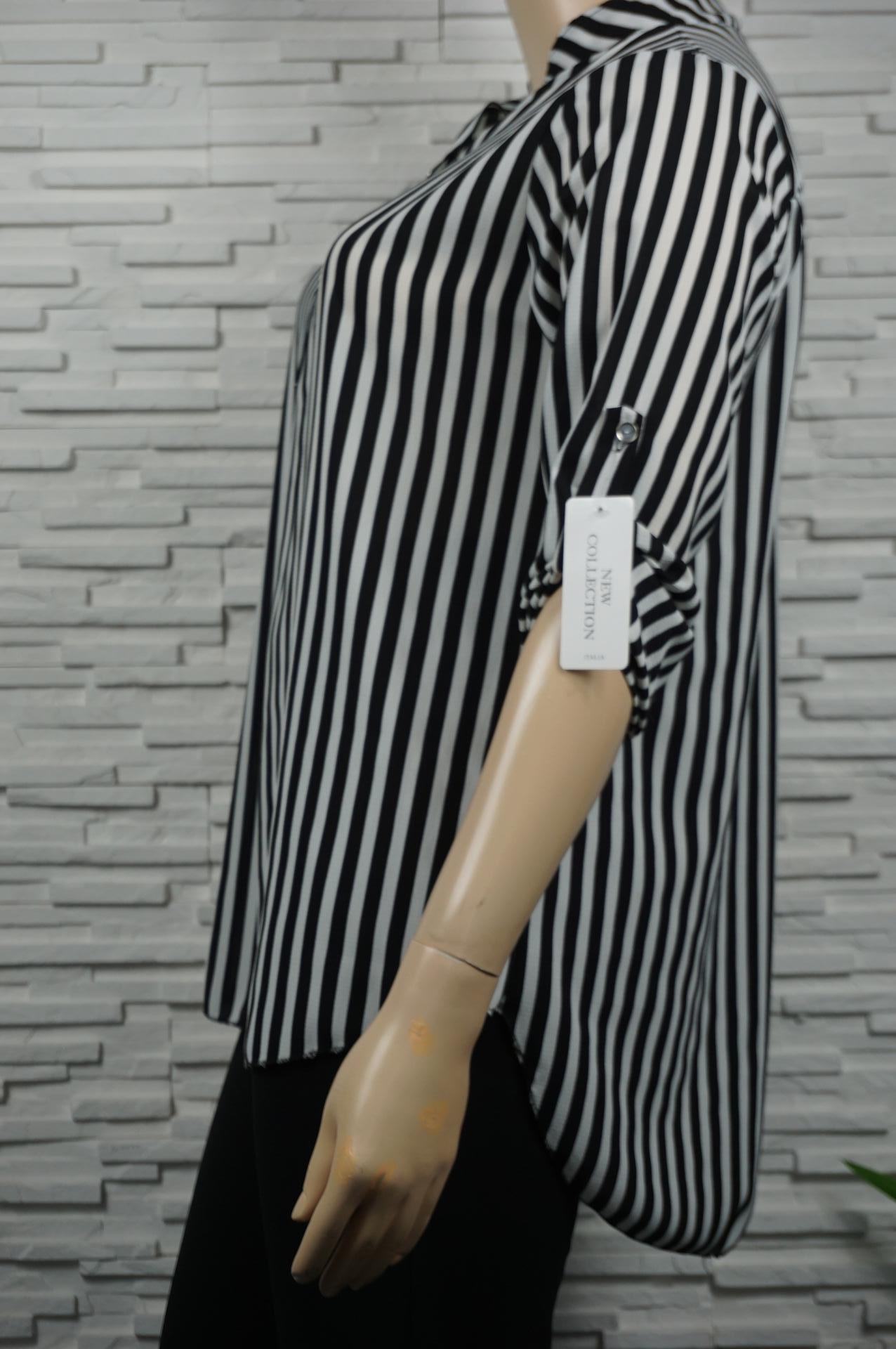 Chemise imprimé asymétrique