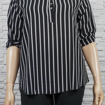 Chemise imprimé asymétrique