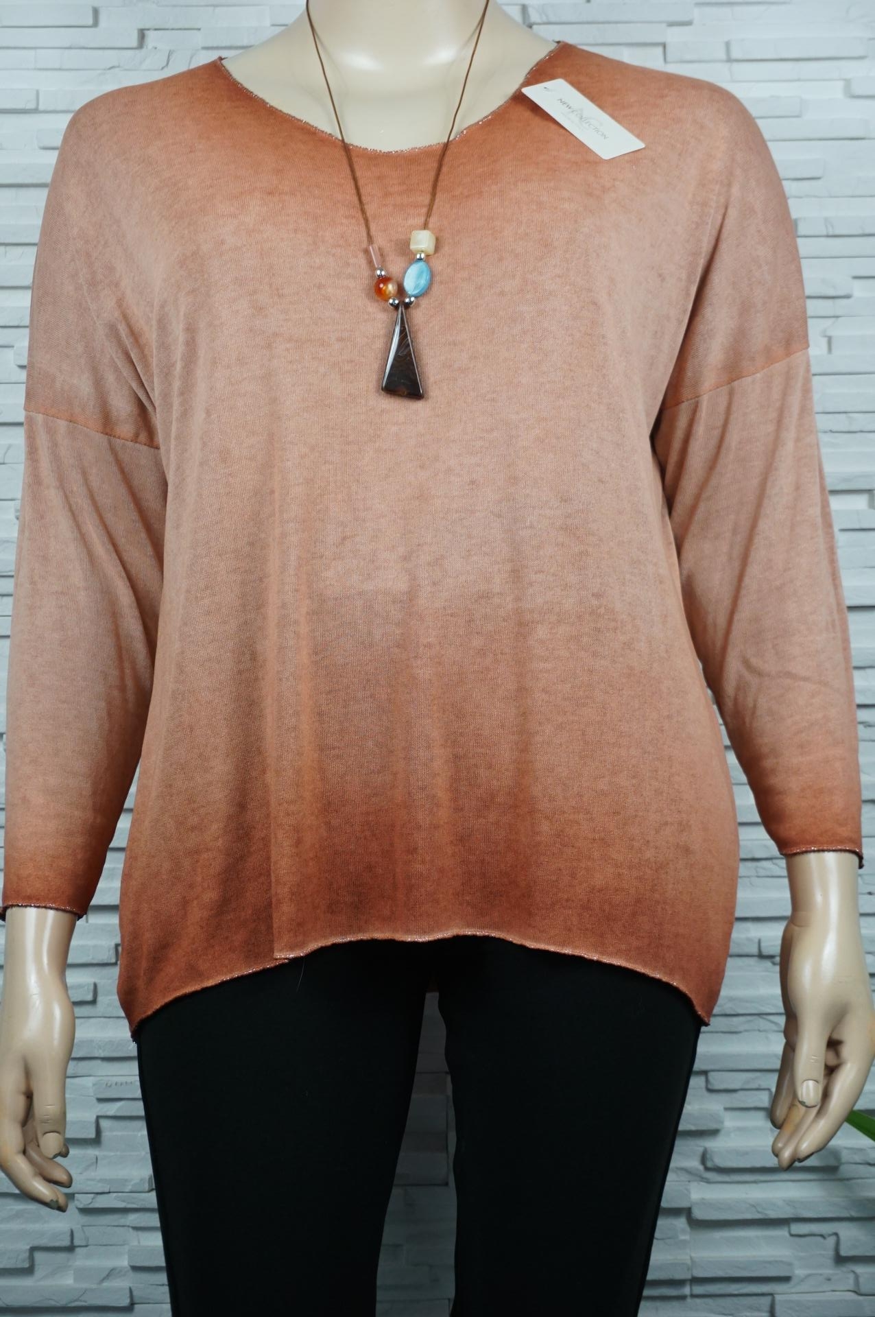 Tunique, t-shirt tie and dye uni avec collier.