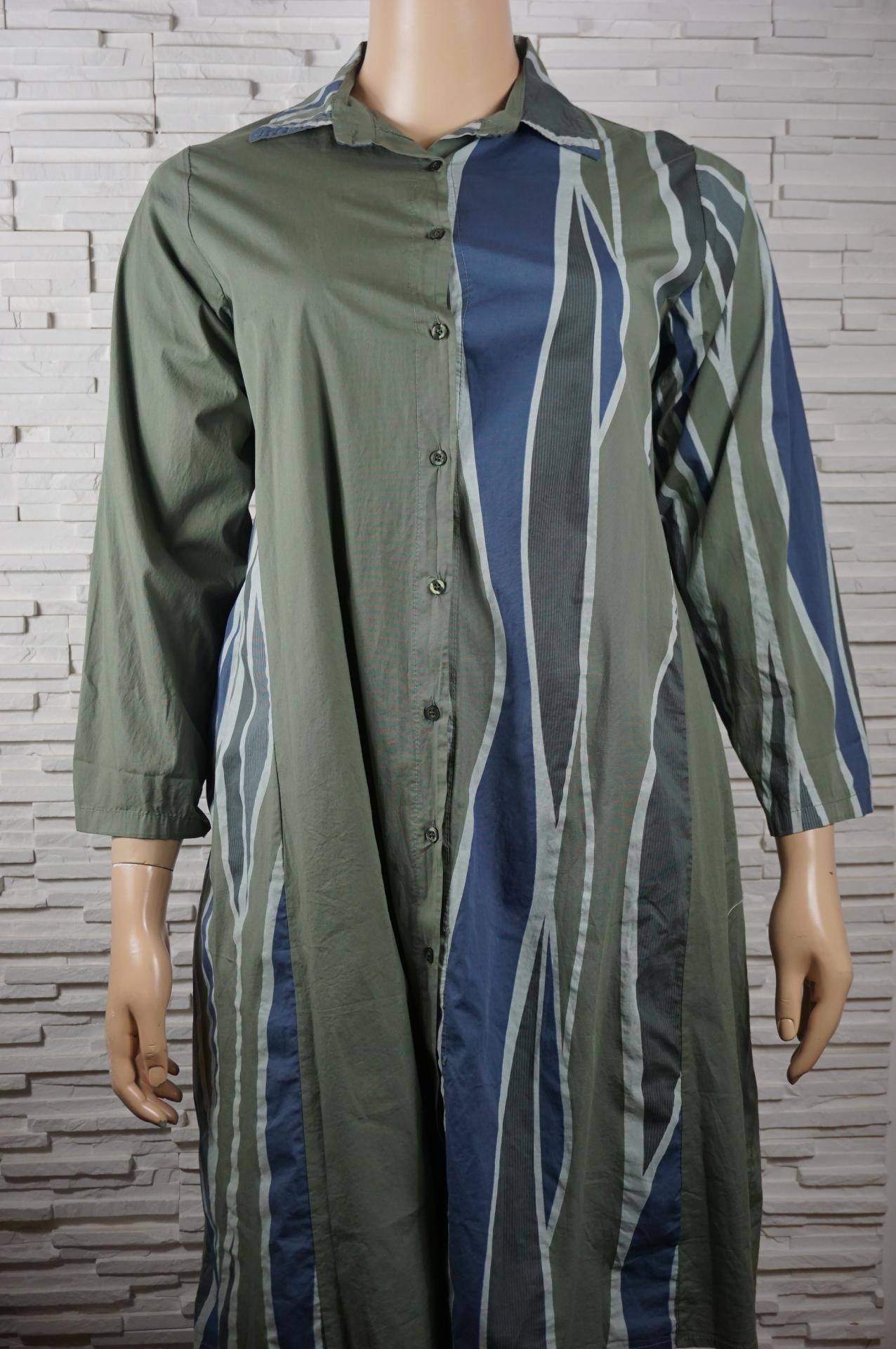 Robe chemise longue coton7